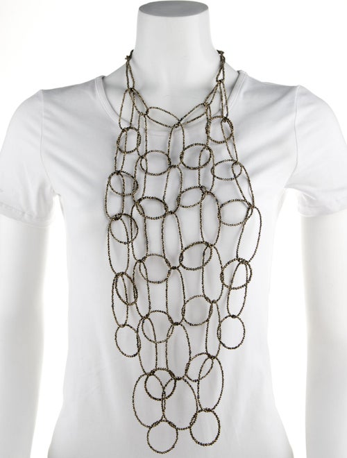 Brunello Cucinelli Bead Collar Necklace