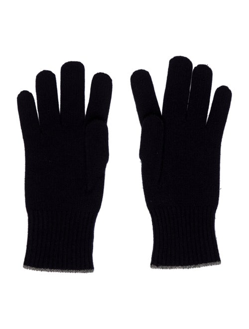 Brunello Cucinelli Blue Gloves