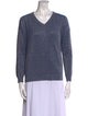 Brunello Cucinelli Virgin Wool V-Neck Sweater