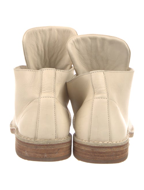 Brunello Cucinelli Leather Lace-Up Boots