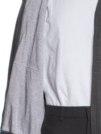 Brunello Cucinelli V-Neck Long Sleeve Hoodie