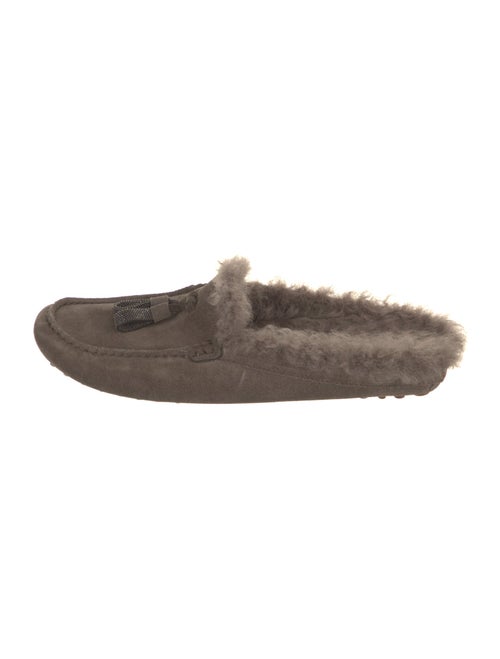 Brunello Cucinelli Suede Mules