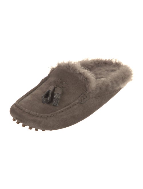 Brunello Cucinelli Suede Mules