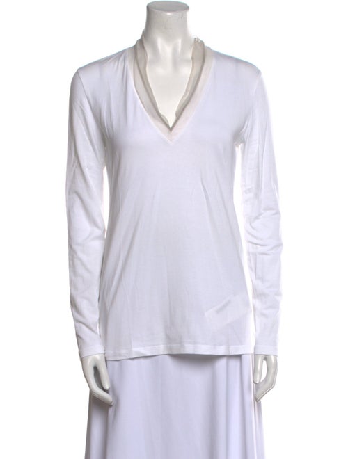Brunello Cucinelli V-Neck Long Sleeve Tunic