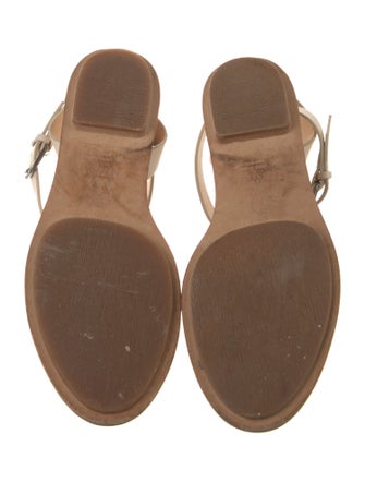 Brunello Cucinelli Monili Leather Sandals