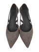 Brunello Cucinelli Monili Suede Slingback Pumps