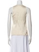 Brunello Cucinelli Silk V-Neck Top