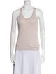 Brunello Cucinelli Scoop Neck Sleeveless Top