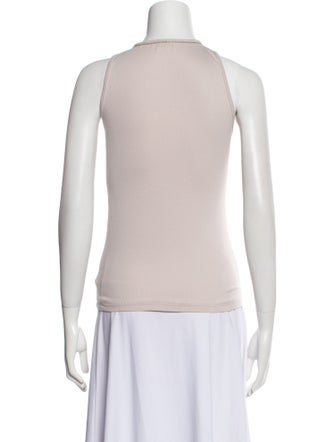 Brunello Cucinelli Scoop Neck Sleeveless Top