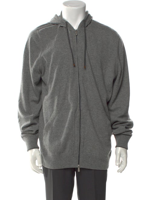 Brunello Cucinelli Cashmere Mock Neck Cardigan