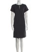 Brunello Cucinelli Bateau Neckline Knee-Length Dress