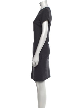 Brunello Cucinelli Bateau Neckline Knee-Length Dress