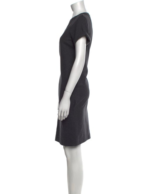 Brunello Cucinelli Bateau Neckline Knee-Length Dress