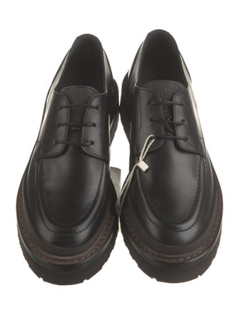 Brunello Cucinelli Monili Leather Sneakers