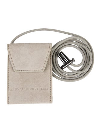 Brunello Cucinelli Suede Wallet