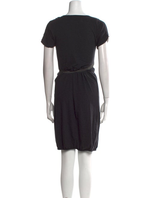 Brunello Cucinelli V-Neck Mini Dress