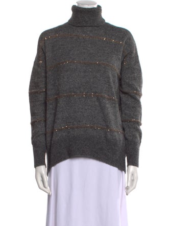 Brunello Cucinelli Alpaca Turtleneck Sweater