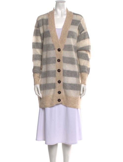 Brunello Cucinelli Mohair Striped Sweater