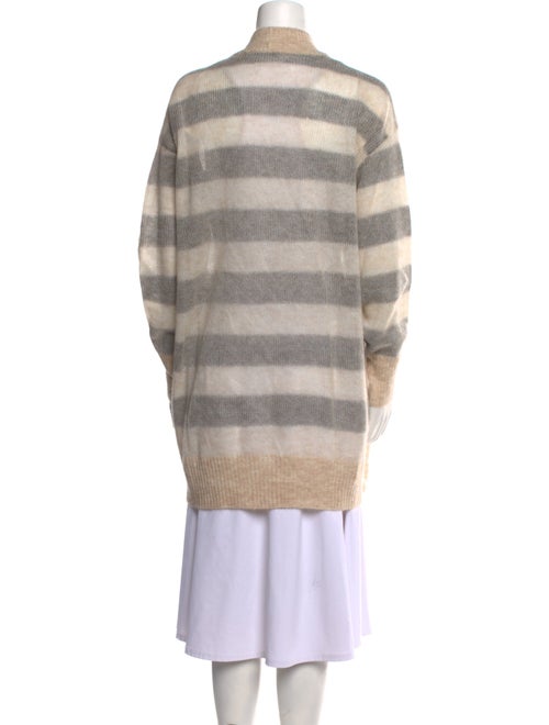 Brunello Cucinelli Mohair Striped Sweater