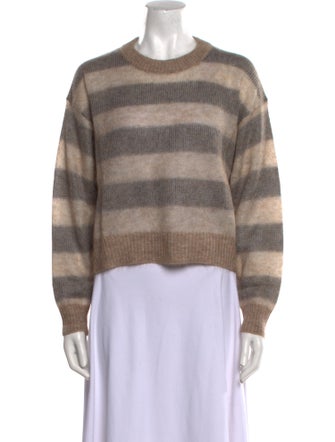 Brunello Cucinelli Mohair Striped Sweater