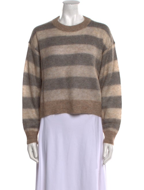 Brunello Cucinelli Mohair Striped Sweater