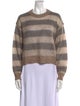 Brunello Cucinelli Mohair Striped Sweater