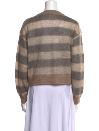Brunello Cucinelli Mohair Striped Sweater