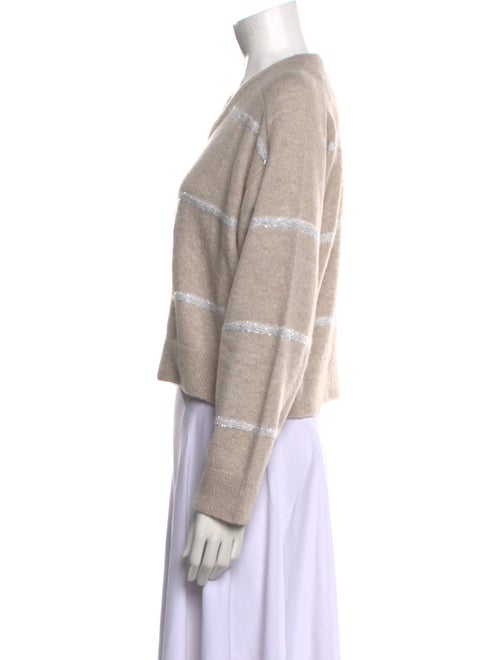 Brunello Cucinelli Alpaca Striped Sweater