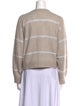 Brunello Cucinelli Alpaca Striped Sweater