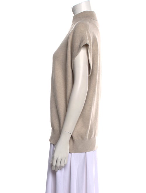 Brunello Cucinelli Cashmere Mock Neck Sweatshirt
