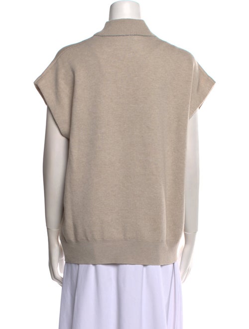 Brunello Cucinelli Cashmere Mock Neck Sweatshirt