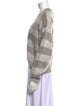 Brunello Cucinelli Mohair Striped Sweater