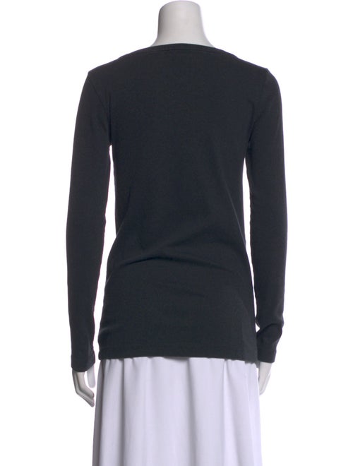 Brunello Cucinelli V-Neck Long Sleeve Top