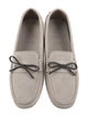 Brunello Cucinelli Suede Bow Accents Loafers