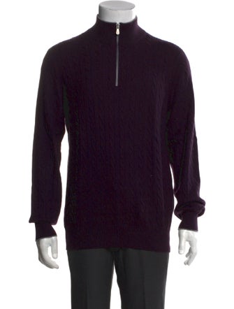 Brunello Cucinelli Cashmere Mock Neck Pullover
