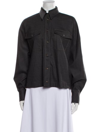 Brunello Cucinelli Virgin Wool Denim Jacket