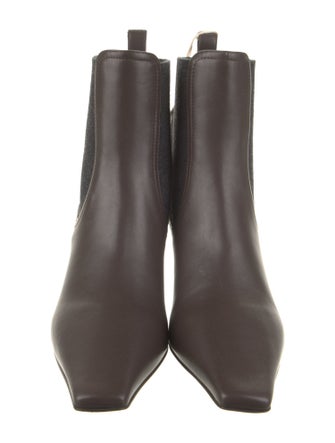 Brunello Cucinelli Leather Chelsea Boots