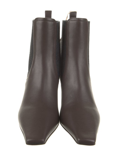 Brunello Cucinelli Leather Chelsea Boots