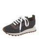 Brunello Cucinelli Glitter Accents Athletic Sneakers