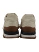 Brunello Cucinelli Suede Colorblock Pattern Sneakers
