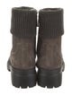 Brunello Cucinelli Suede Moto Boots