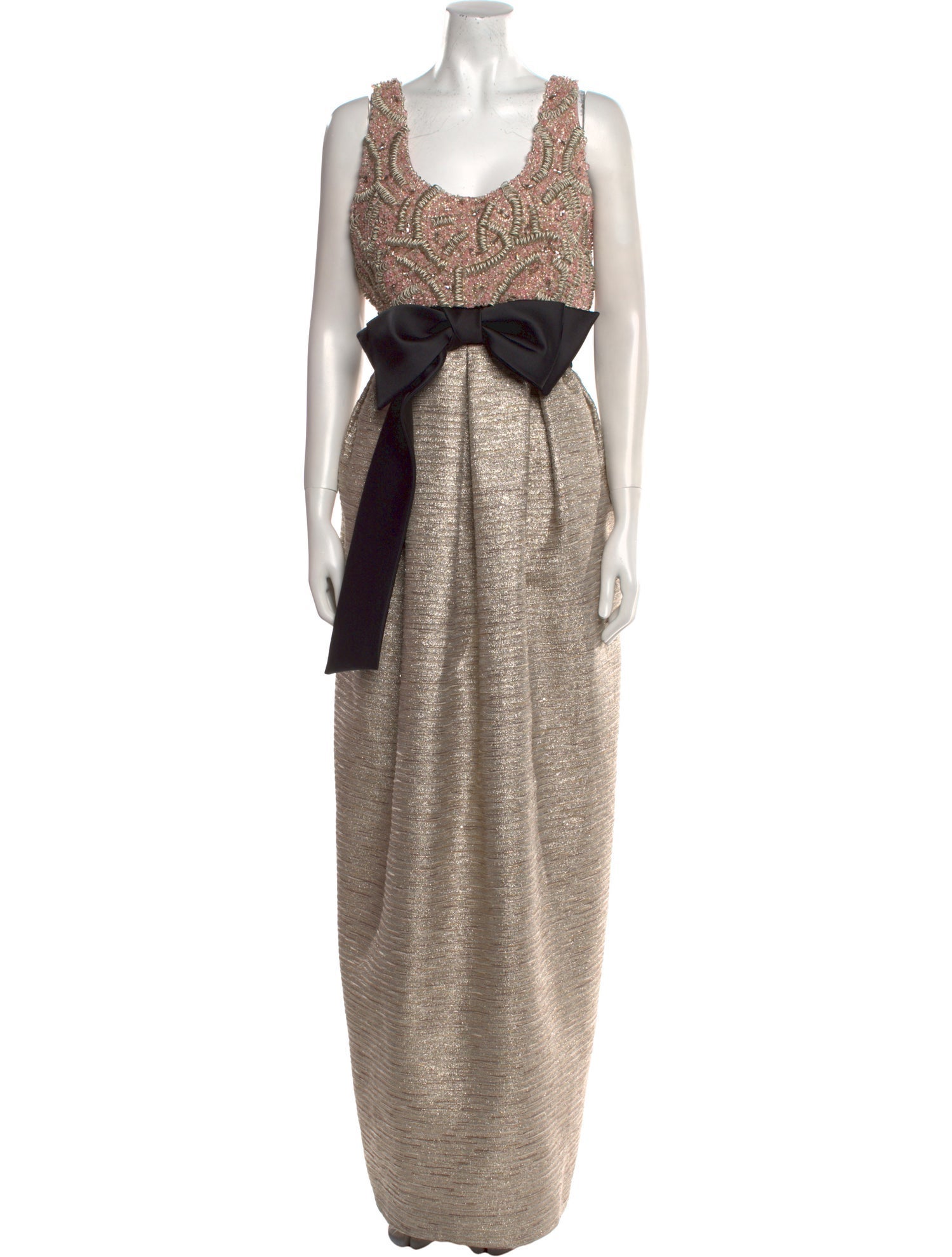 Brunello Cucinelli Mesh Knee-Length Dress