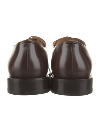 Brunello Cucinelli Leather Derby Shoes