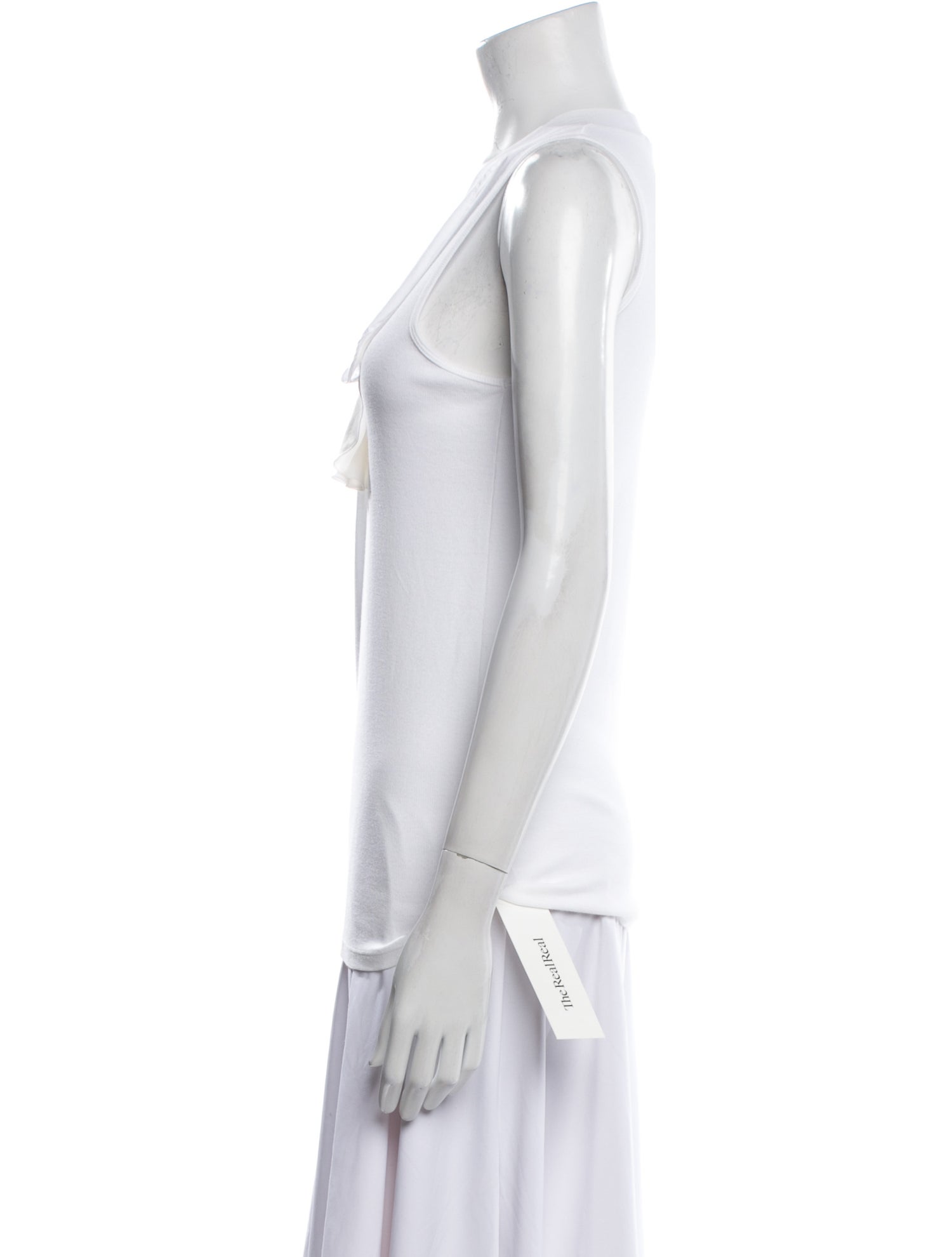 Brunello Cucinelli Cowl Neck Sleeveless Top
