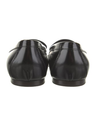 Brunello Cucinelli Leather Studded Accents Loafers