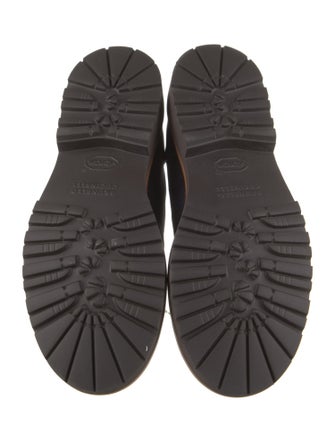 Brunello Cucinelli Leather Hiking Boots