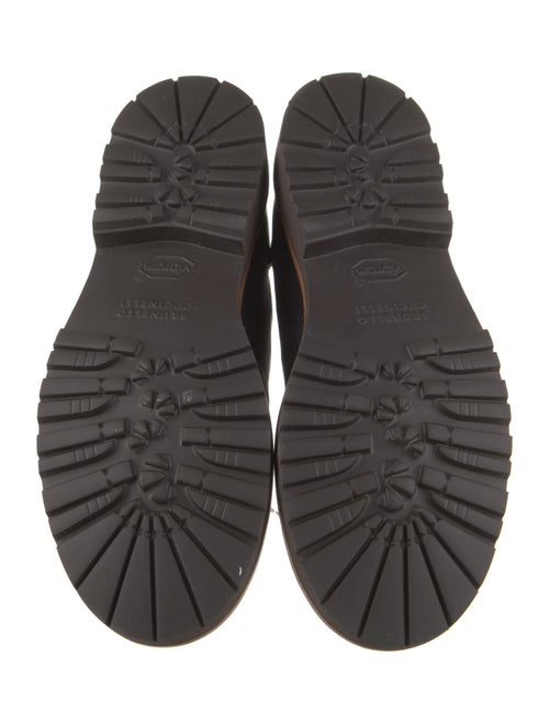 Brunello Cucinelli Leather Hiking Boots