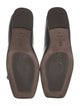 Brunello Cucinelli Leather Bow Accents Ballet Flats