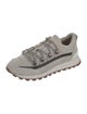 Brunello Cucinelli Suede Beaded Accents Sneakers
