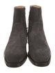 Brunello Cucinelli Suede Leather Trim Embellishment Boots
